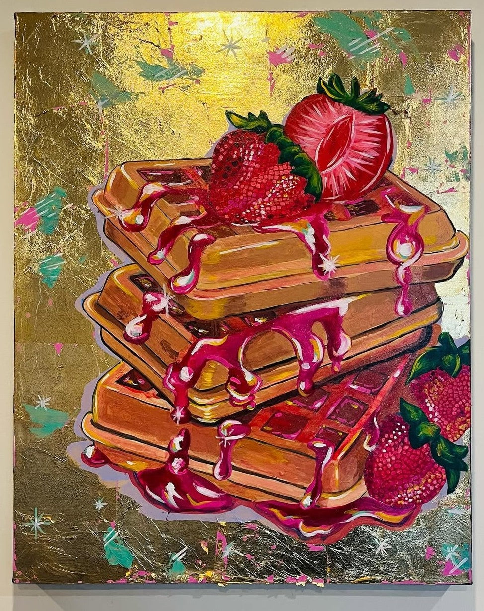 StrawberrySyrup - Painting on Canvas